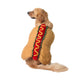 Haustierkostüm Hot Dog-förmige Dackelwurst Verstellbare Kleidung Lustiger Wärmer für Welpen, Hunde und Katzen
