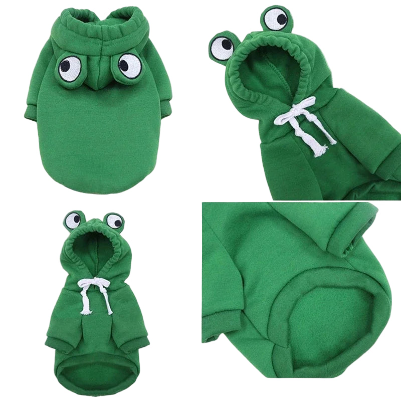 Cute Fruit Dog Clothes for Small Dogs Hoodies Warm Fleece Pet Clothing Puppy Cat Costume Coat for French Chihuahua Jacket Suit